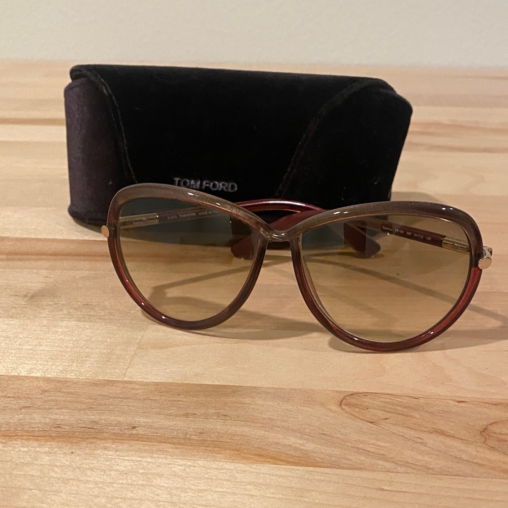 Tom Ford Women's purple/plum Sabrina Sunglasses